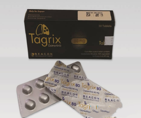 无力承担奥希替尼高额药费的患者可以用黑盒TAGRIX替代治疗