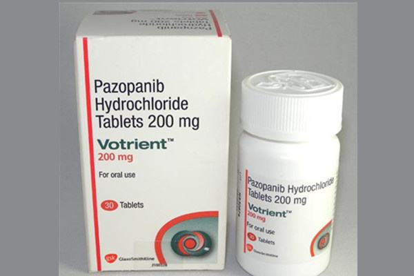 帕唑帕尼被批准用于进展期软组织肉瘤治疗